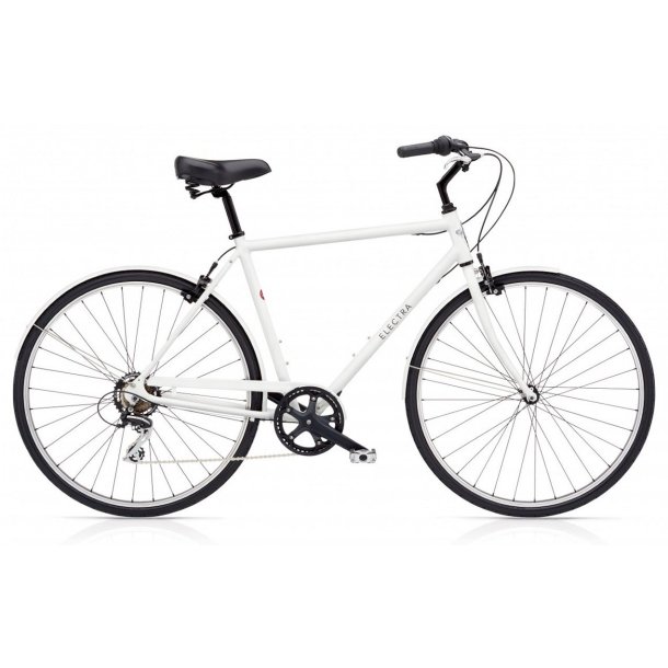 Electra Loft 7D Hvid<BR> - 2017 Herre sportscykel