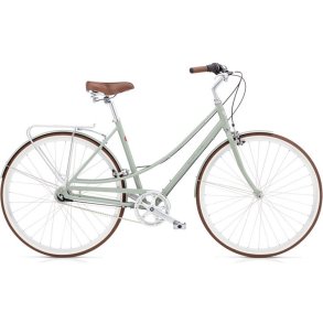Electra Loft 7i Gr�gr�n <BR>- 2018 Dame citybike cykel TILBUD