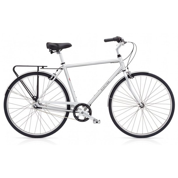 Electra Loft 7i S�lv<BR> - 2015 Herre citybike TILBUD