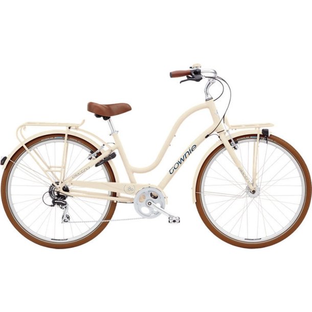 Electra Townie Commute 8D EQ Hvid<BR>- 2018 Dame  cruiser