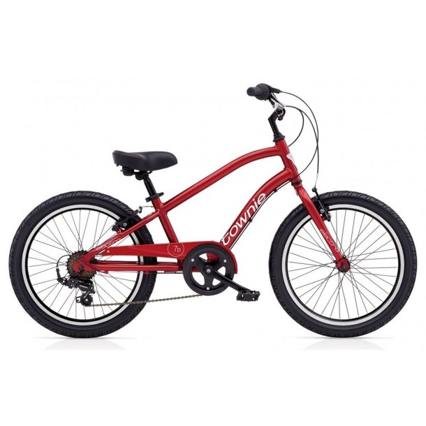 Electra Townie Kids 7D R�d<BR> - 2017 20" Drenge b�rne cruiser