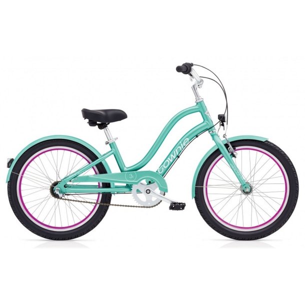 Electra Townie Kids 3i EQ Gr�n<BR> - 2016 20" Pige b�rne cruiser 