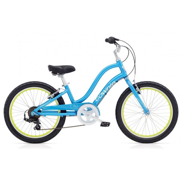 Electra Townie Kids 7D Bl�<BR> - 2017 20" Pige b�rne cruiser