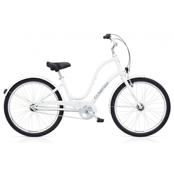 Electra Townie Original 3i Hvid<BR>- 2018 Dame citybike cykel