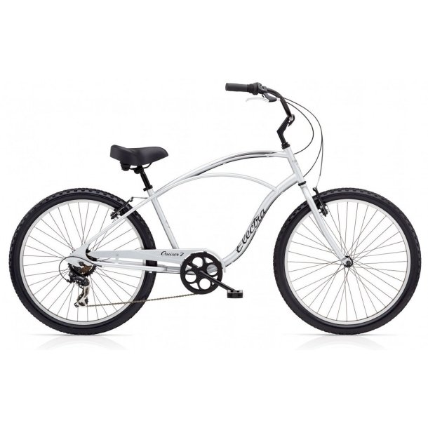 Electra Cruiser 7D S�lv<BR> - 2016 26" Herre cruiser TILBUD