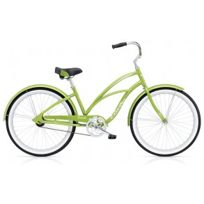 Electra Cruiser Lux 1 Gr�n<BR> - 2016 Dame single cruiser TILBUD