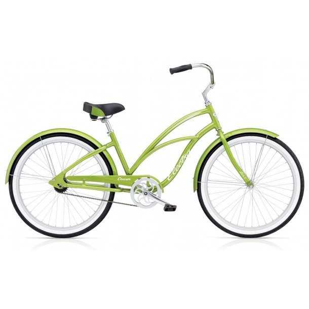 Electra Cruiser Lux 1 Gr�n<BR> - 2017 Dame single cruiser