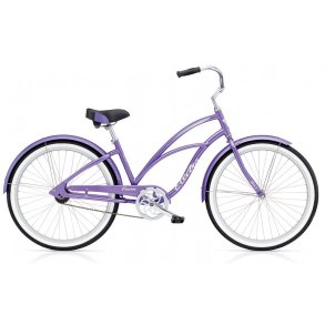 Electra Cruiser Lux 1 Lilla<BR> - 2016 Dame single cruiser TILBUD
