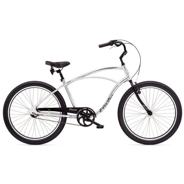 Electra Cruiser Lux 3i S�lv<BR> - 2017 Herre cruiser TILBUD