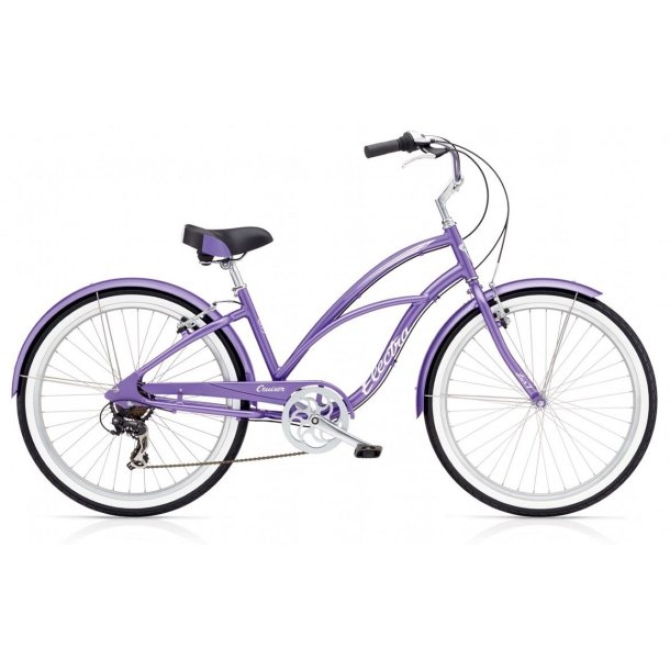 Electra Cruiser Lux 7D Lilla <BR>- 2018 Dame cruiser cykel TILBUD