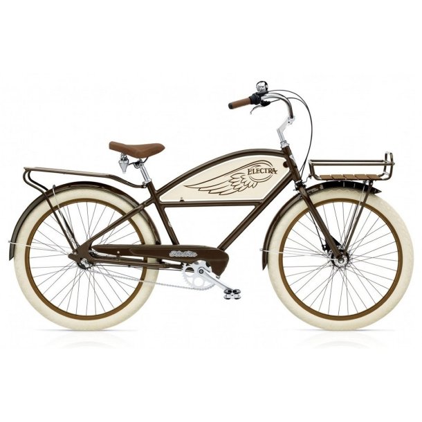 Electra Delivery 3i Brun<BR> - 2016 26" Herre cruiser TILBUD