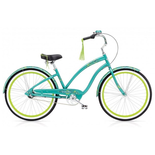 Electra Dreamtime 3i Turkis<BR> - 2018 26" Dame cruiser