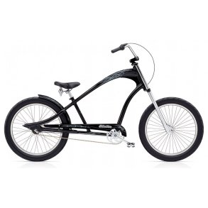 Electra Ghostrider 3i Sort <BR>- 2018 Herre cruiser cykel TILBUD