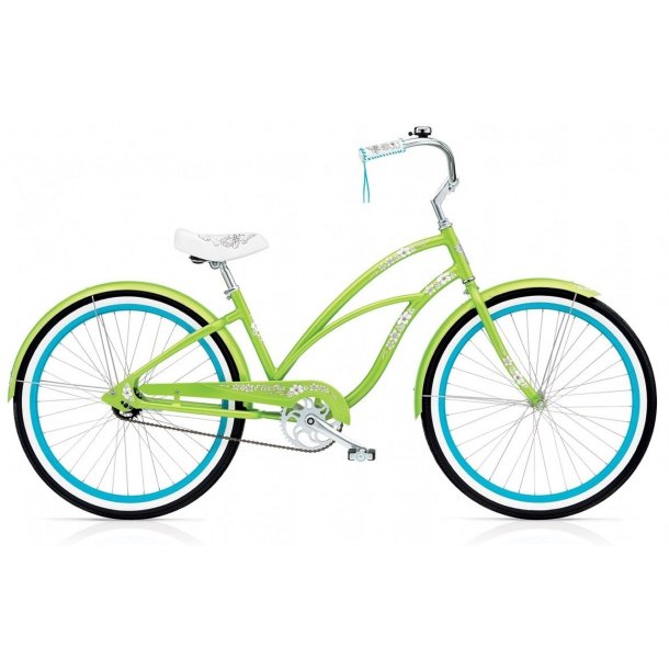 Electra Hawaii 3i Gr�n<BR> - 2016 26" Dame cruiser TILBUD