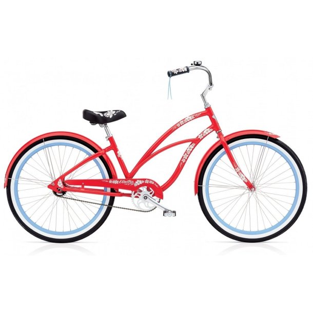 Electra Hawaii 3i R�d<BR> - 2016 26" Dame cruiser TILBUD