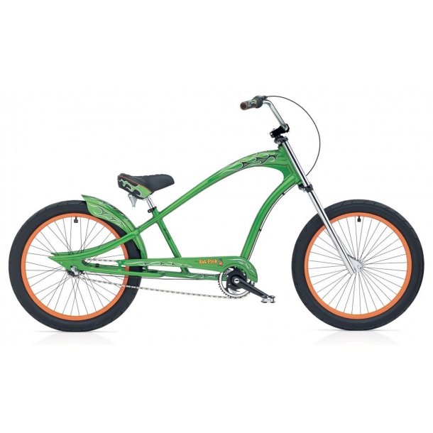 Electra Rat Fink 3i Gr�n<BR> - 2016 26" Herre cruiser TILBUD