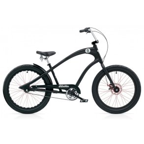 Electra Straight 8 3i Sort<BR> - 2017 herre cruiser TILBUD