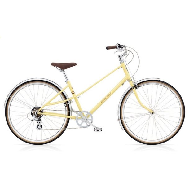 Electra Ticino 7D Gul<BR> - 2016 Dame sportscykel TILBUD