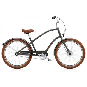 Electra Townie Balloon 3i EQ Gr�<BR>- 2016 Herre citybike cykel TILBUD