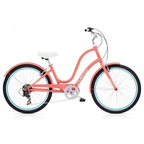 Electra Townie Original 7D Lyser�d<BR>- 2017 Dame sportscykel TILBUD