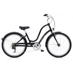 Electra Townie Original 7D Sort<BR>- 2018 Dame sportscykel 