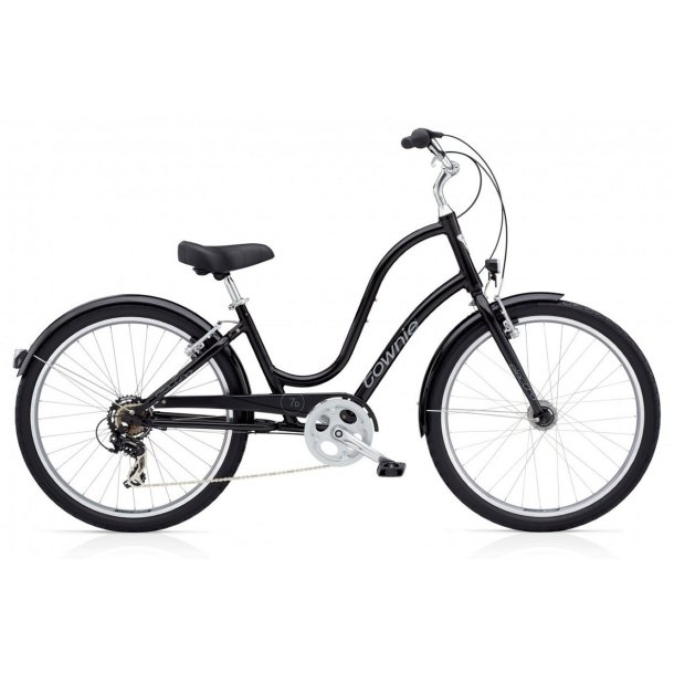 Electra Townie Original 7D Sort<BR>- 2018 Dame sportscykel 