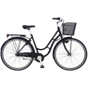 Everton Soul Retro 7C Sort<BR> - 2016 Dame citybike cykel  