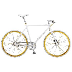MBK Fixie Concept 7R Hvid<BR> - 2012 Herre citybike cykel TILBUD