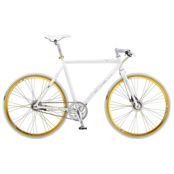 MBK Fixie Concept 7R Hvid<BR> - 2012 Herre citybike cykel TILBUD