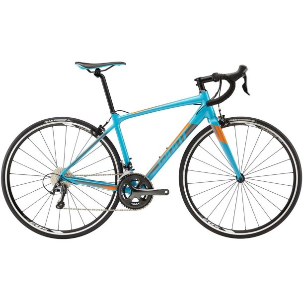 Giant Contend SL 2 NL Bl� <BR>- 2018 Alu. racercykel SUPER-TILBUD