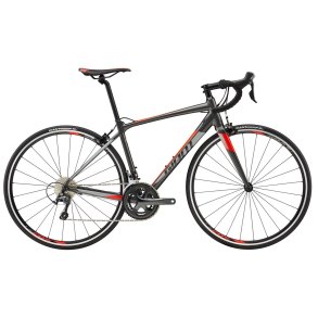 Giant Contend SL 2 Sort NL <BR>- 2018 Alu. racercykel TILBUD