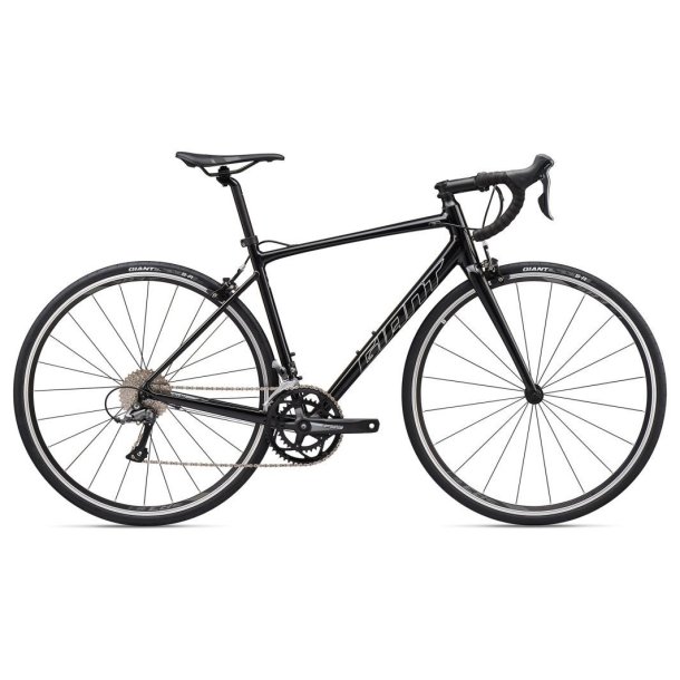 Giant Contend 2 Sort / Black <BR>- 2020 Alu. Herre racercykel TILBUD