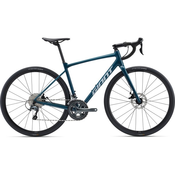 Giant Contend AR 2 Deep Lake <BR>- 2023 Aluminium racer LAGER-TILBUD