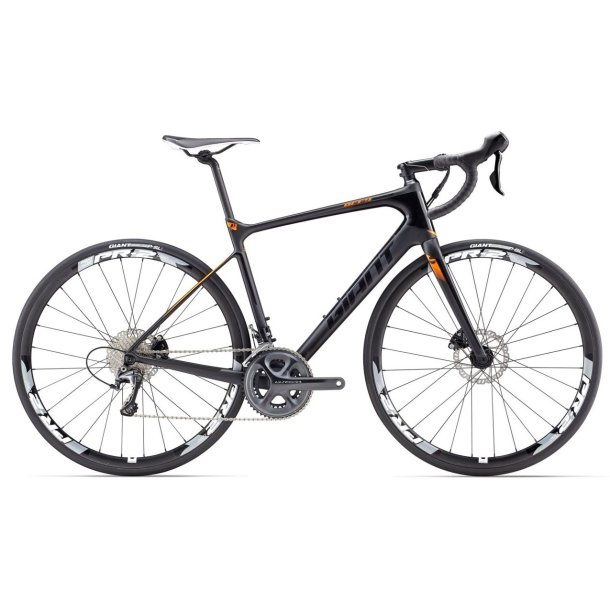 Giant Defy Advanced 1 H-Disc <BR>- 2017 Carbon racer TILBUD