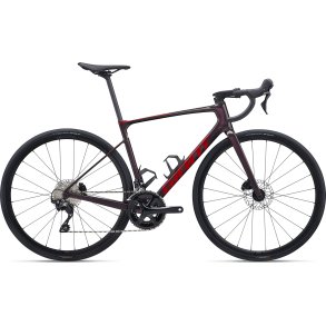 Giant Defy Advanced 2 Tiger Red <BR>- 2024 Carbon comfort racer TILBUD