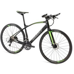 Giant FastRoad SLR 1 <BR>- 2018 Herre sportscykel TILBUD