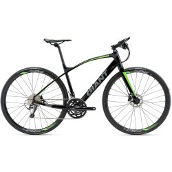 Giant FastRoad SLR 1 <BR>- 2018 Herre sportscykel TILBUD