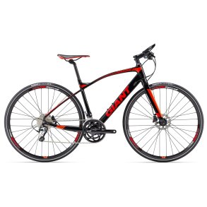 Giant FastRoad SLR 1 <BR>- 2017 Herre sportscykel TILBUD
