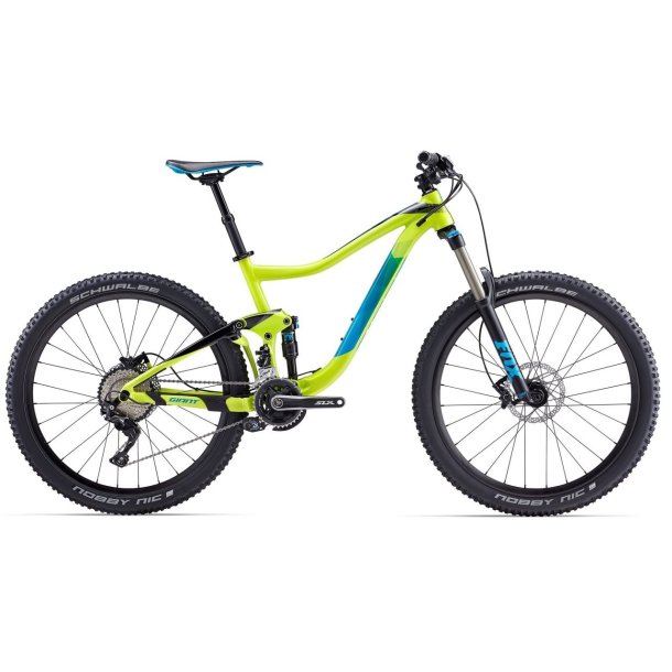 Giant Trance 2 LTD Gr�n H-Disc <BR> - 2017 27.5" Fully MTB cykel