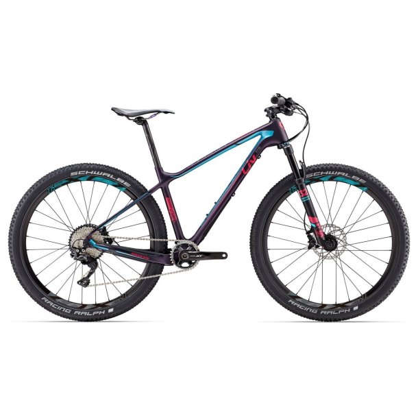 Giant Obsess Advanced 1 H-Disc <BR>- 2017 27.5 Dame carbon MTB cykel