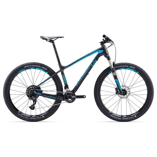 Giant Obsess Advanced 2 H-Disc <BR>- 2017 27.5 Dame carbon MTB cykel
