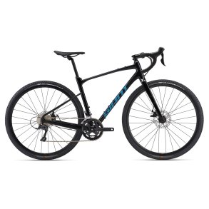 Giant Revolt 2 Metallic Black <BR>- 2024 Aluminium Gravel cykel TILBUD
