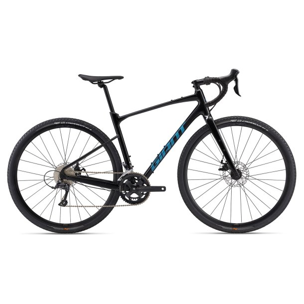 Giant Revolt 2 Metallic Black <BR>- 2024 Aluminium Gravel cykel TILBUD