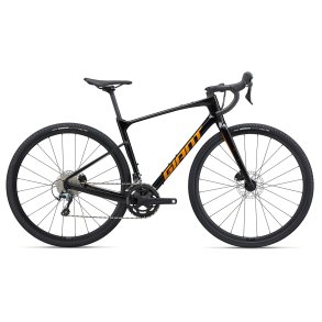 Giant Revolt Advanced 3 Metallic Black <BR>- 2024 Carbon Gravel cykel TILBUD