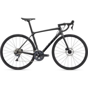 Giant TCR Advanced 1 Disc PC Black <BR>- 2023 Carbon racer TILBUD