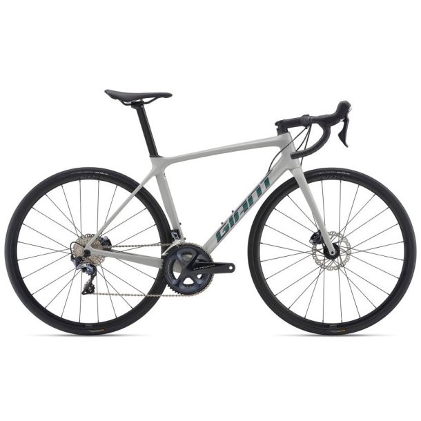 Giant TCR Advanced 1 Disc PC Gr� <BR>- 2021 Carbon racercykel