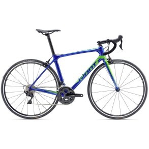 Giant TCR Advanced 2 Bl� <BR>- 2019 Carbon racercykel TILBUD