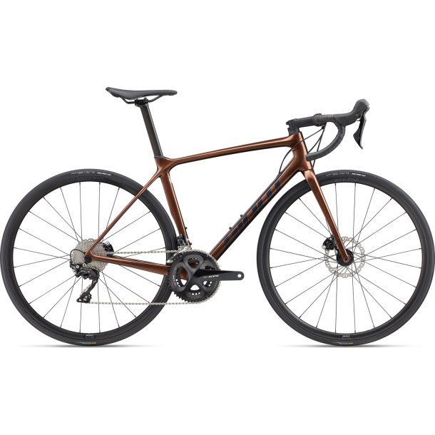 Giant TCR Advanced 2 Disc Hematite <BR>- 2023 Carbon racer SUPER-TILBUD