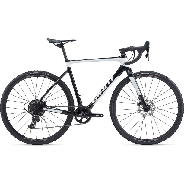 Giant TCX Advanced Sort / Hvid <BR>- 2020 Carbon cross cykel