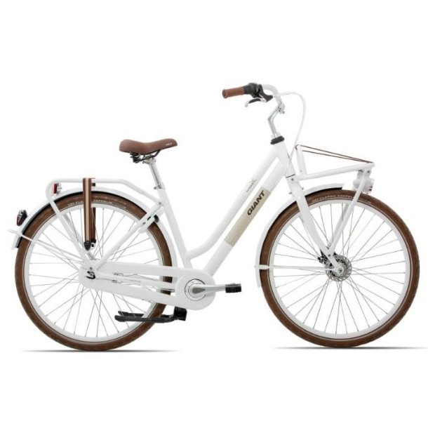 Giant Triple X 1 LDS White <BR>- 2019 Dame citybike cykel TILBUD